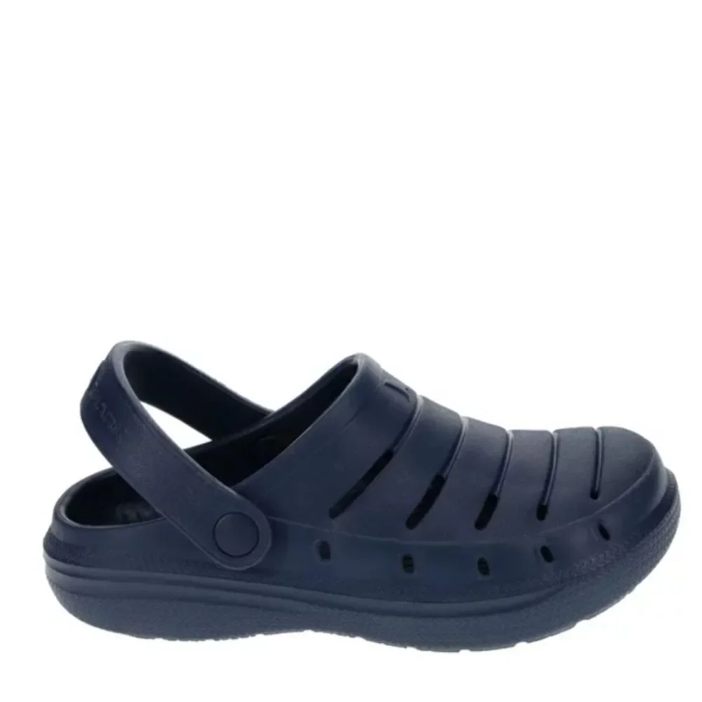 Rugged Shark Kids 6 Navy Eva Clogs - New
